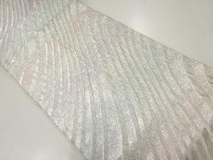 アンティーク　線描き模様織出し袋帯（材料）